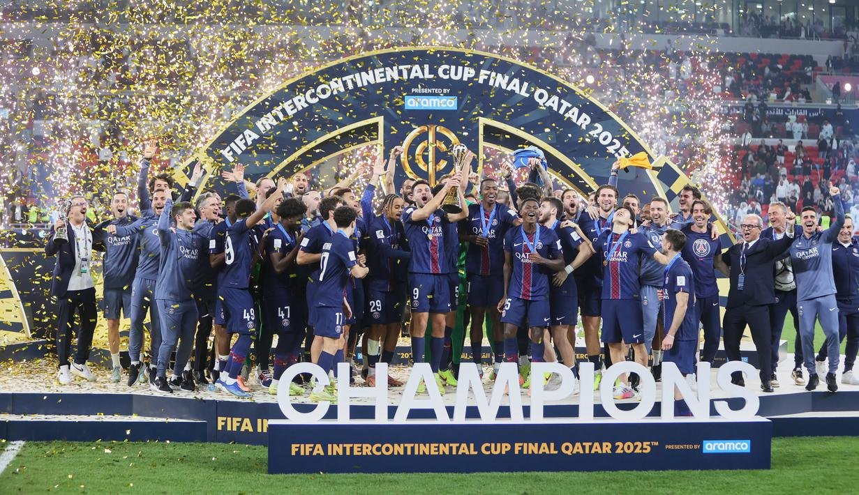 Juara Piala Interkontinental, PSG Sempurnakan Sextuple Musim 2024/2025