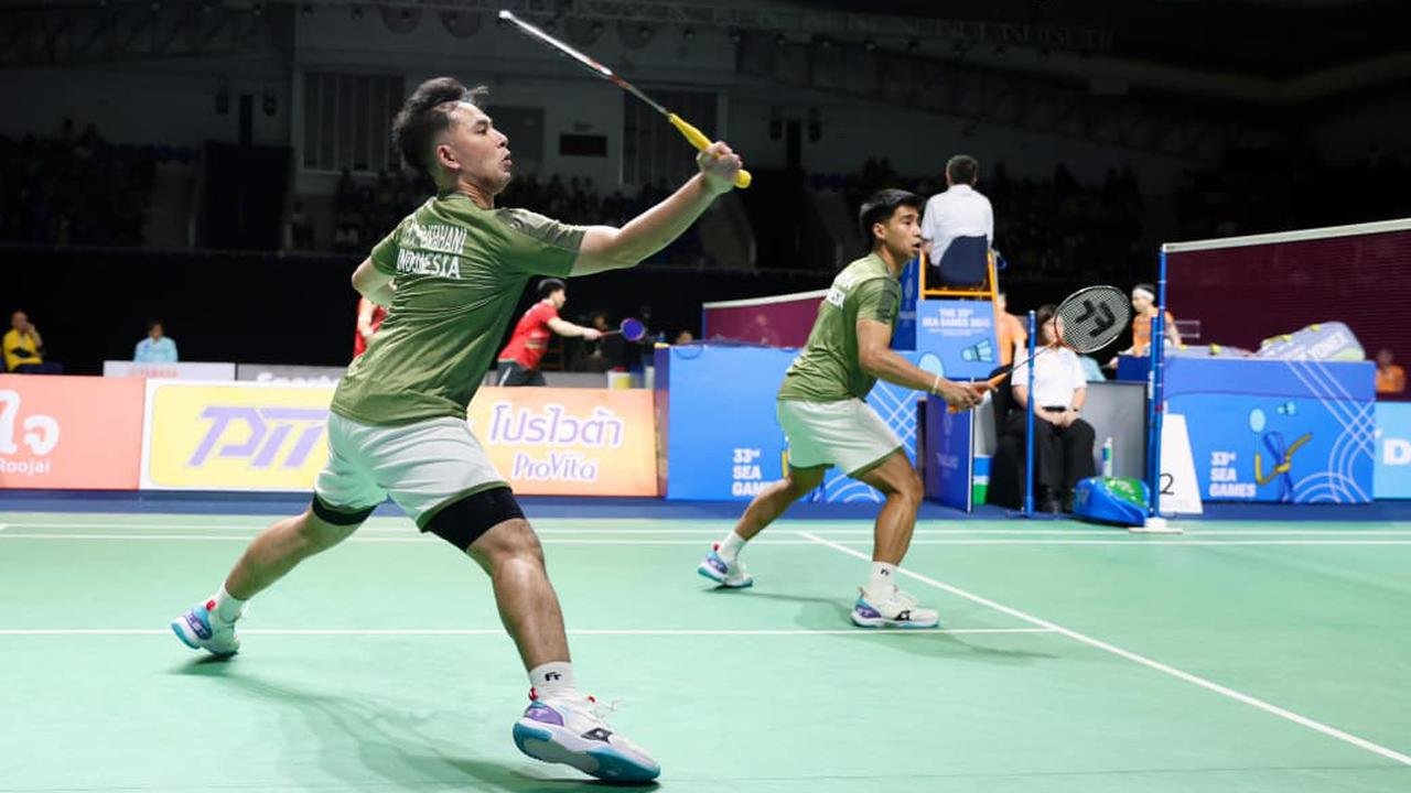Sabar/Reza Bawa Timnas Indonesia ke Final SEA Games 2025