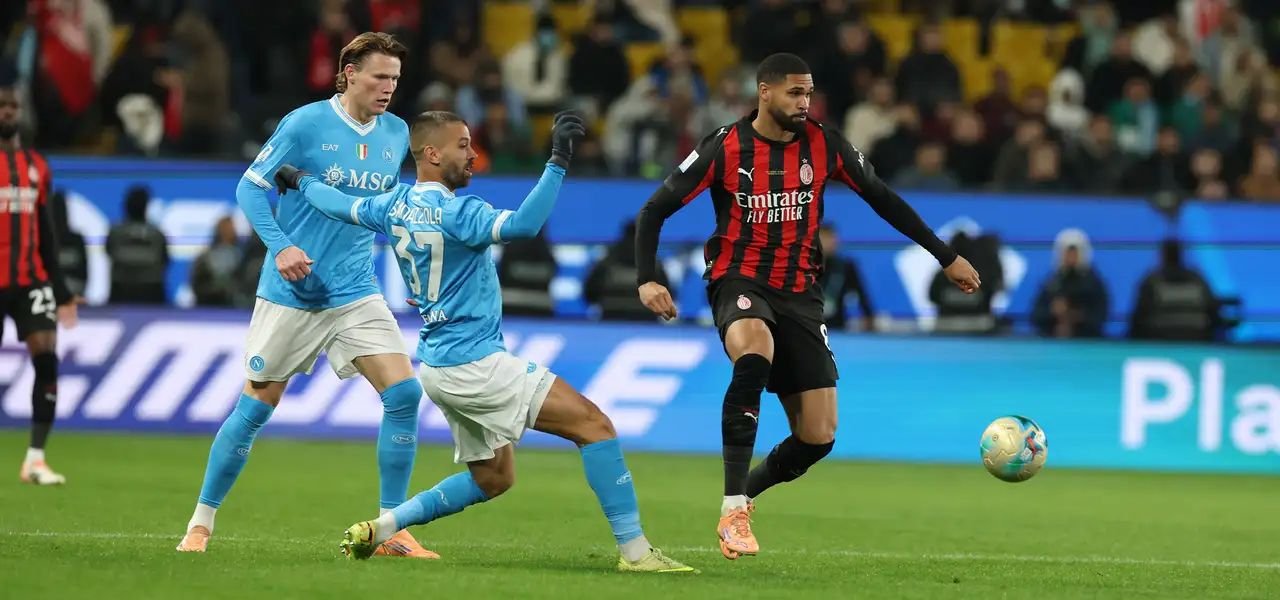Kalah Dari Napoli, AC Milan Tersingkir di Semifinal Supercoppa