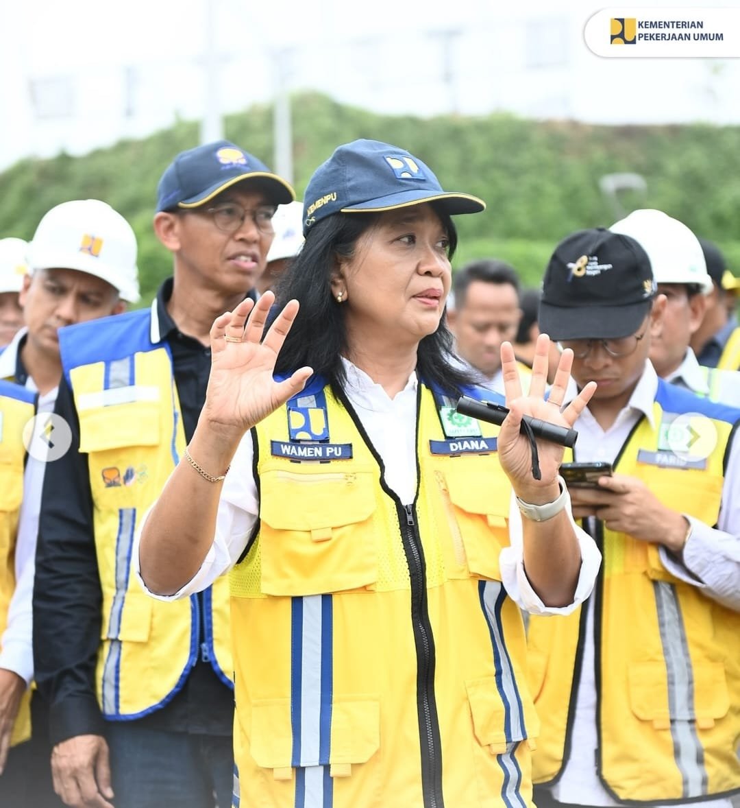 ‎Wamen PU Diana Kusumastuti Dorong Infrastruktur Berbasis Pemberdayaan Pemuda