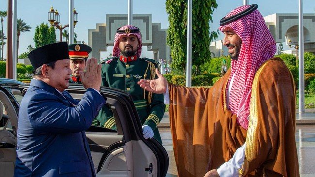 Presiden Prabowo dan Pangeran MBS Bahas Kampung Haji Indonesia