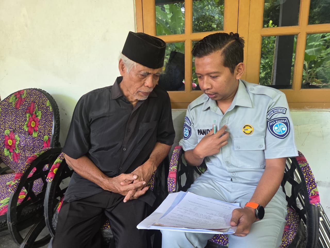 Jasa Raharja Laksanakan Survei Ahli Waris Korban Meninggal Dunia Akibat Kecelakaan Kereta Api di Godean