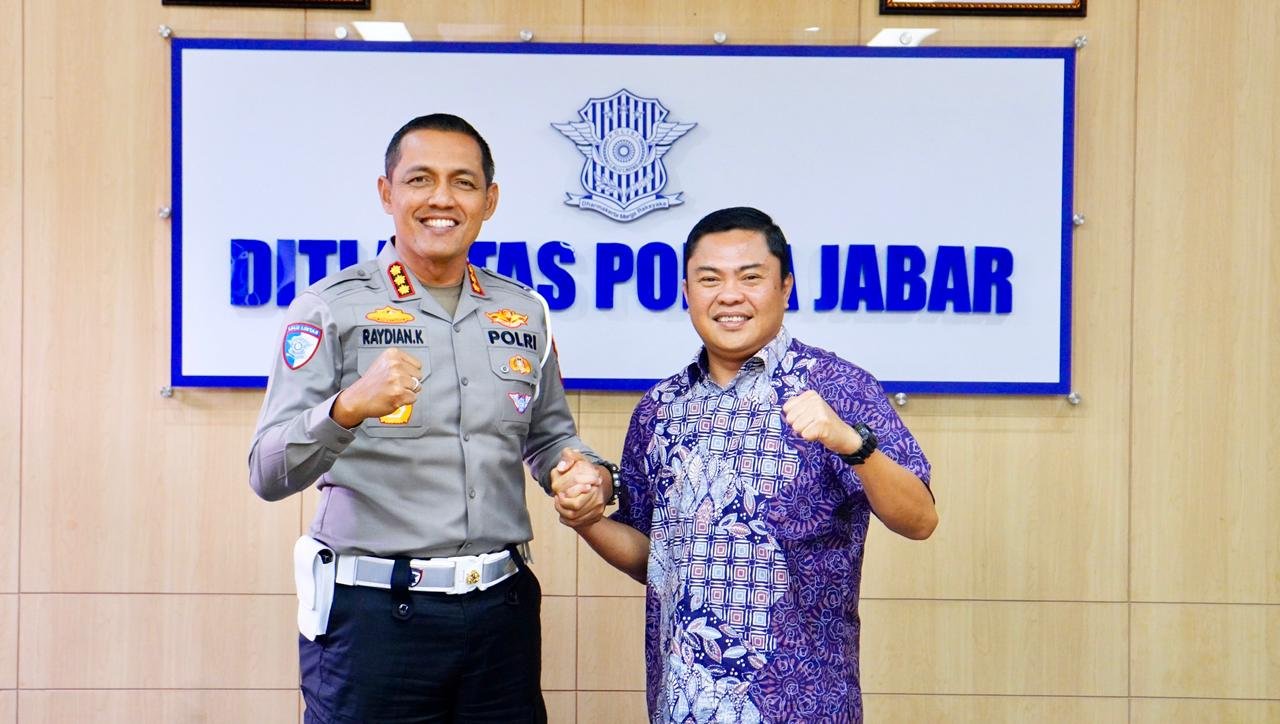Silaturahmi Jasa Raharja Kanwil Jawa Barat Ke Direktorat Lalu Lintas Polda Jawa Barat