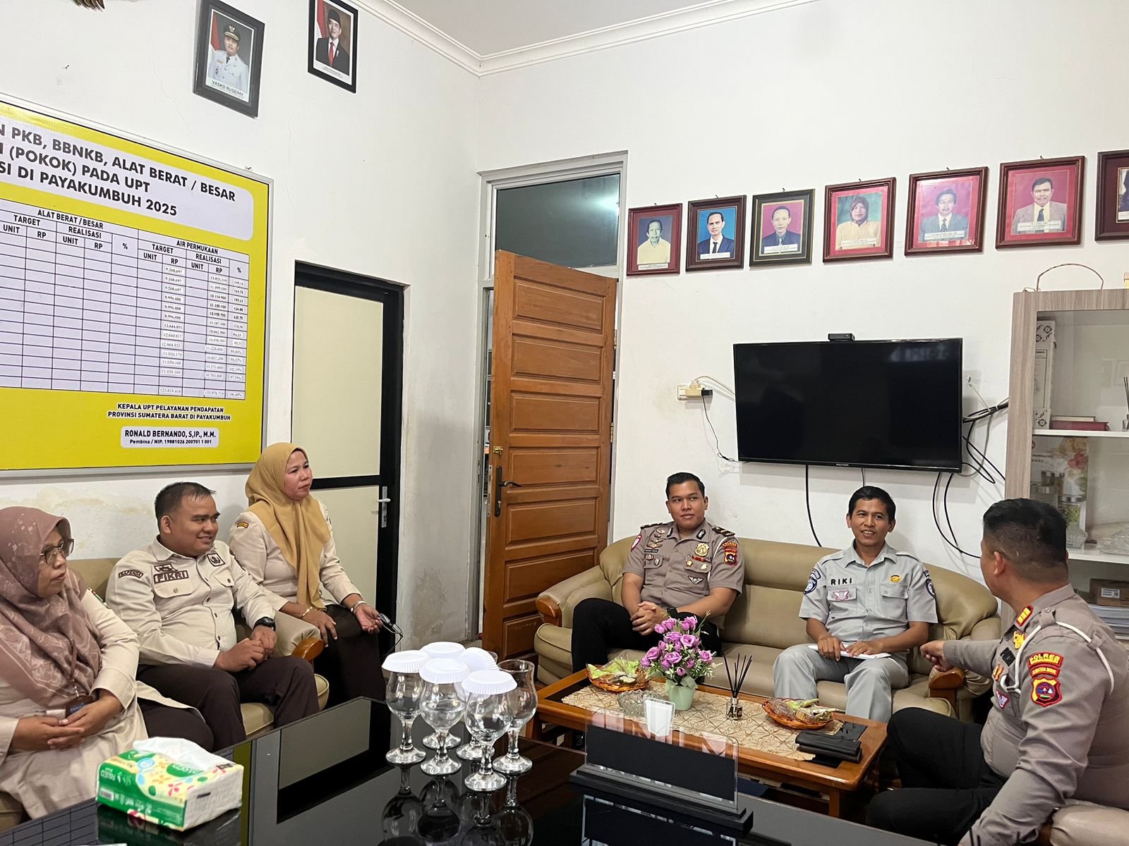 Dorong Kepatuhan Wajib Pajak, Jasa Raharja Bukittinggi Perkuat Sinergi Lewat Rapat Koordinasi Tim Samsat Payakumbuh