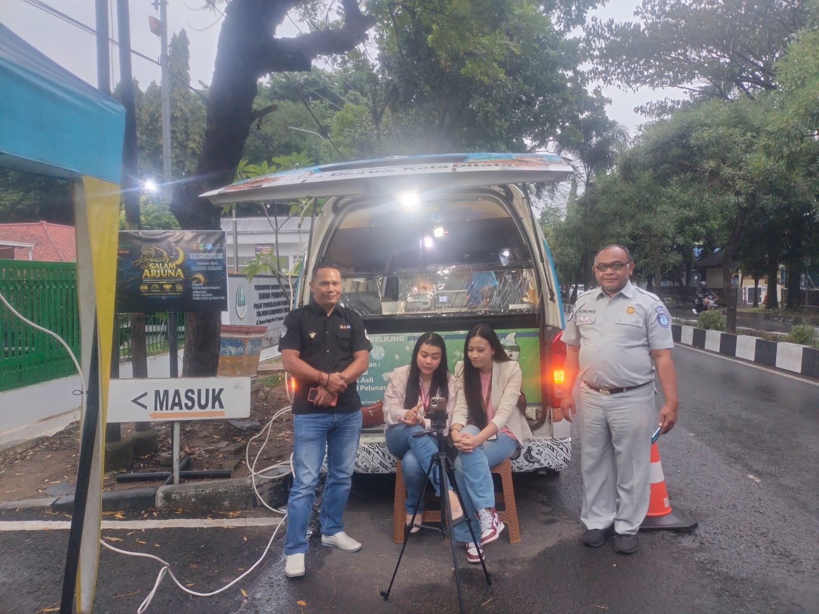 Peningkatan Kualitas Pelayanan Publik, Jasa Raharja Cabang Cirebon dan Tim Pembina Samsat Kab Cirebon Dan Samsat Ciledug Gelar Samsat Night