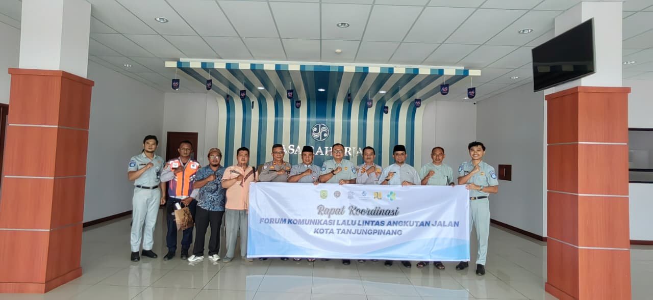Jasa Raharja Gelar Rapat Koordinasi Titik Rawan Laka Kota Tanjungpinang Tahun 2026