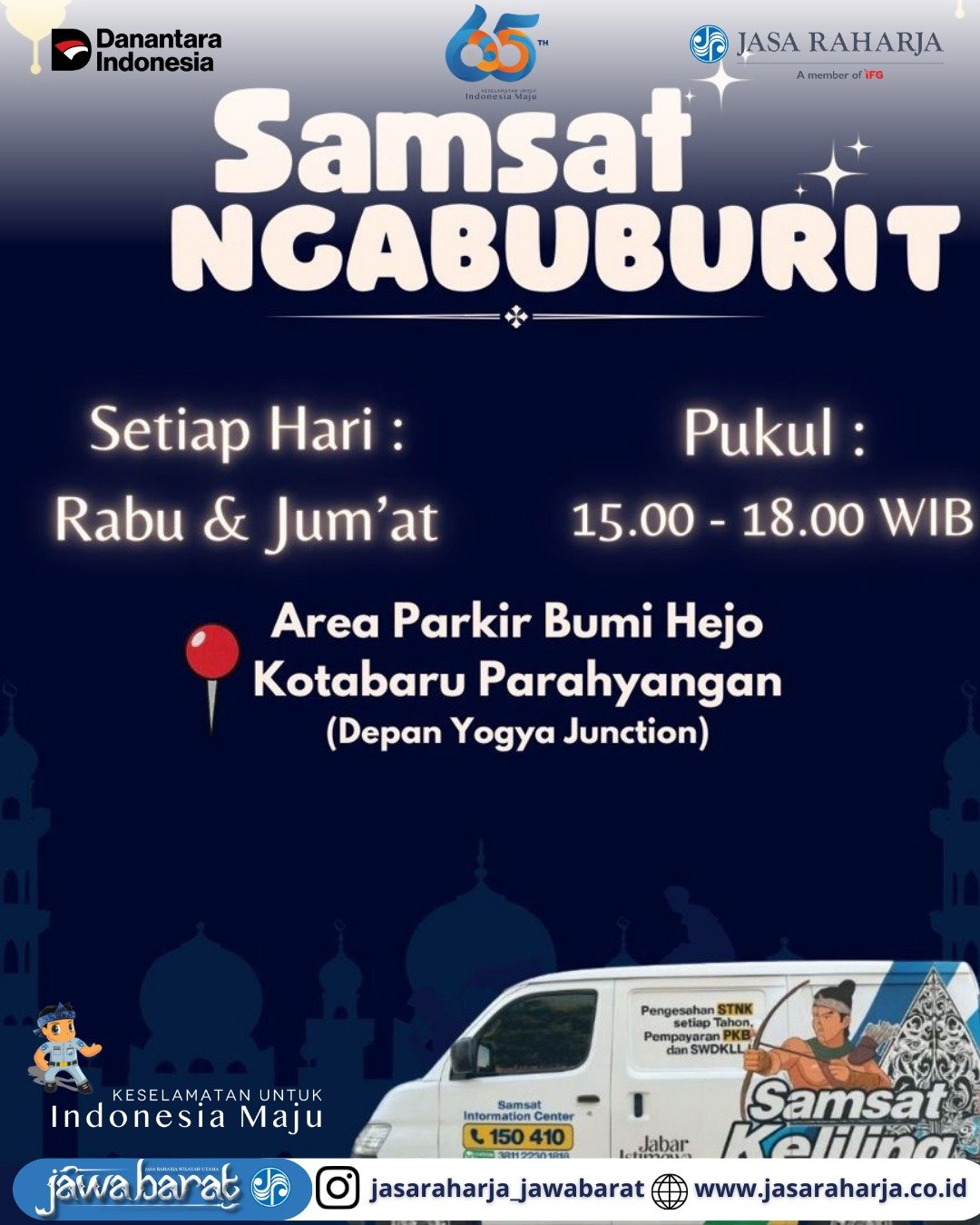 Samsat Ngabuburit Hadir Di Kotabaru Parahyangan, Hadirkan Layanan Prima Di Bulan Ramadhan