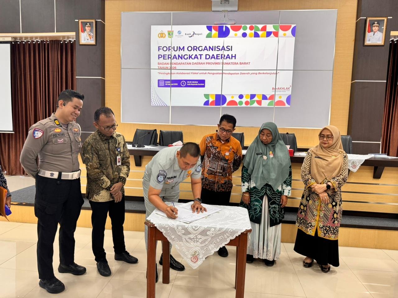 Jasa Raharja Sumbar Hadiri Forum Perangkat Daerah Bapenda 2026, Dorong Kolaborasi Fiskal dan Penguatan Pendapatan Daerah Berkelanjutan