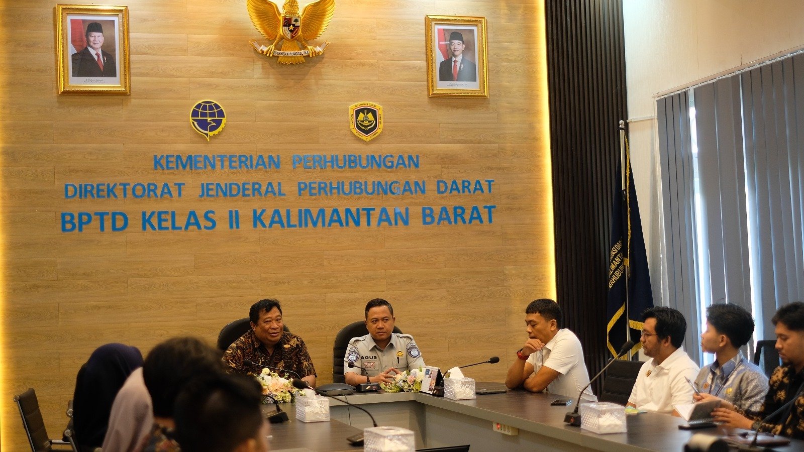 Jasa Raharja Kalimantan Barat dan BPTD Kelas II Kalimantan Barat Gelar Rapat Koordinasi Pencegahan Kecelakaan