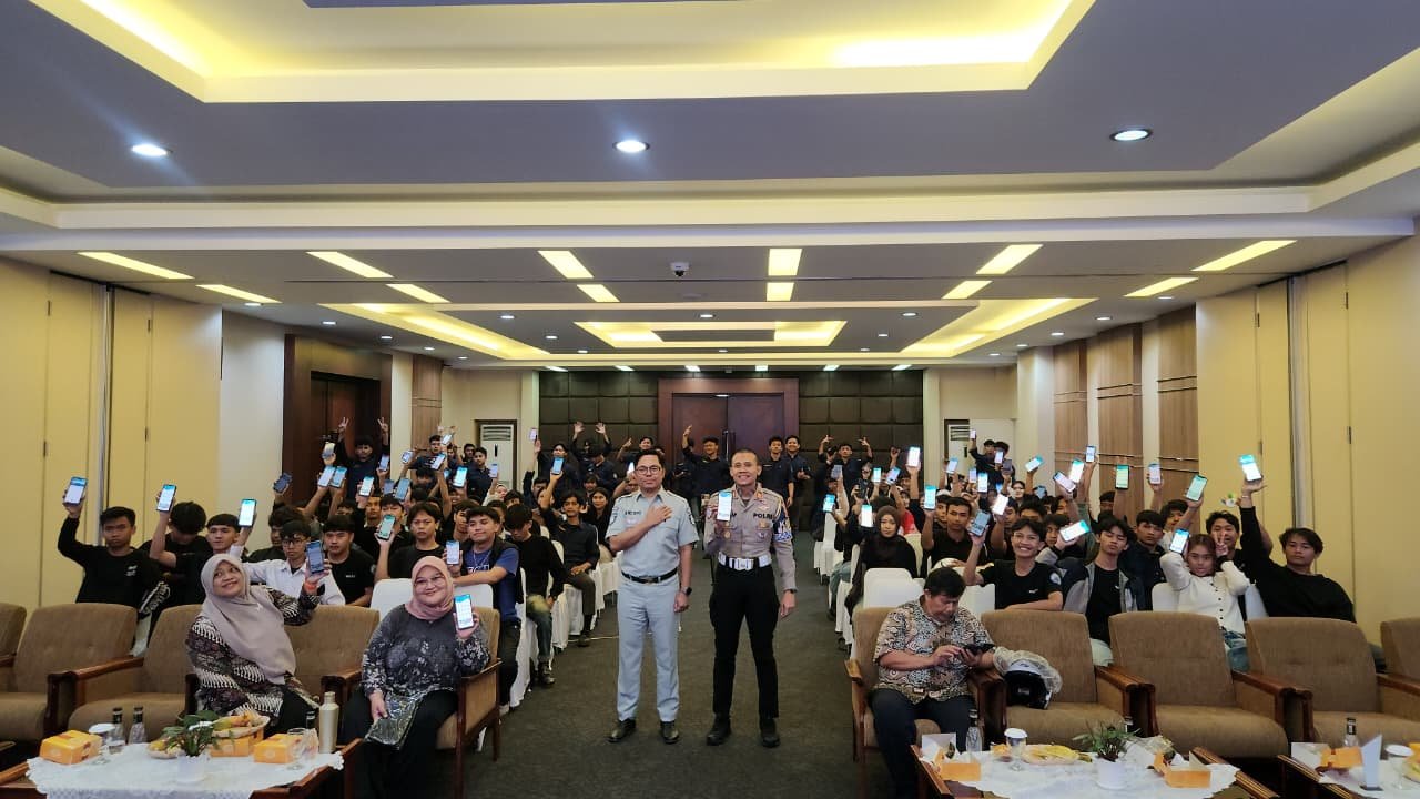 Jasa Raharja Cabang Bandung Gandeng Kampus Universitas Widyatama Bandung Glorifikasikan Fitur Lapor Laka pada Platform JRku