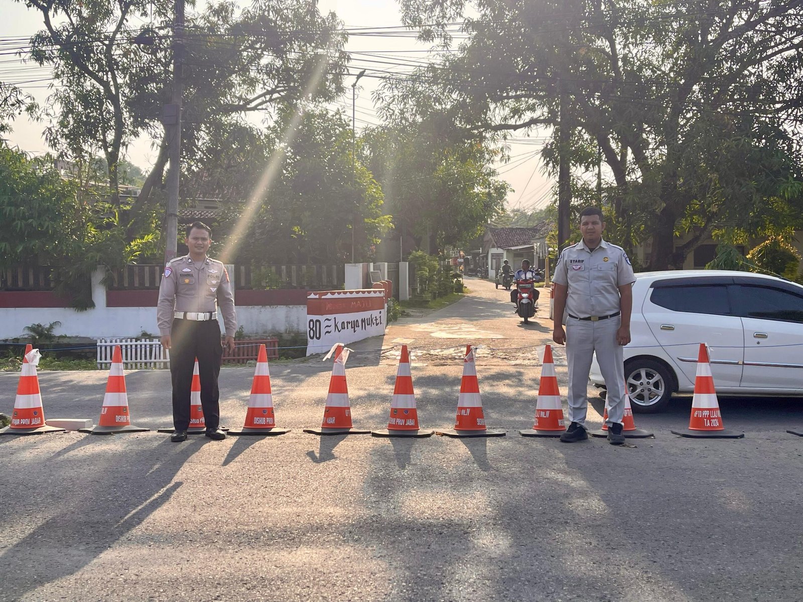 Jasa Raharja Cabang Indramayu Bersama Instansi Terkait Amankan Titik Rawan Kecelakaan