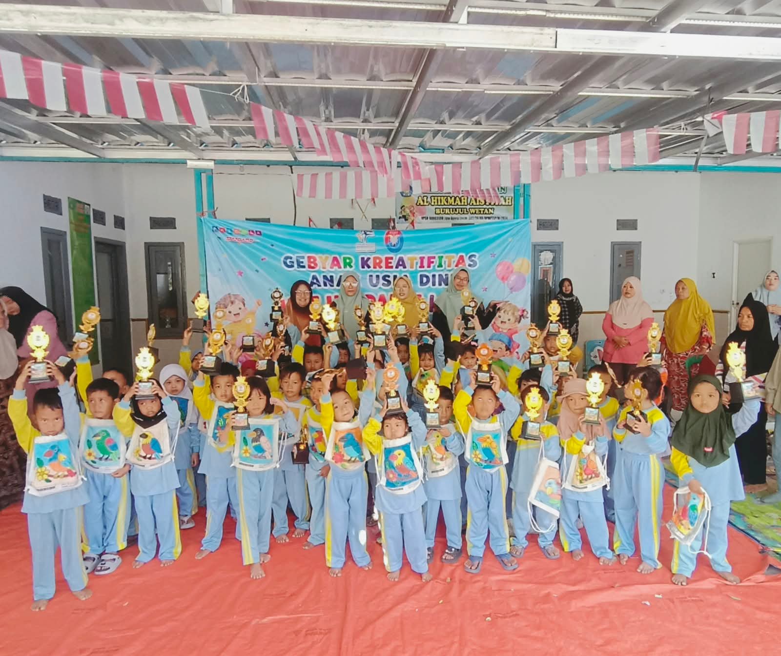 ‎Latih Motorik dan Bakat, 20 Kober di Jatiwangi Ikuti Lomba Mewarnai HUT ke-21 HIMPAUDI‎‎