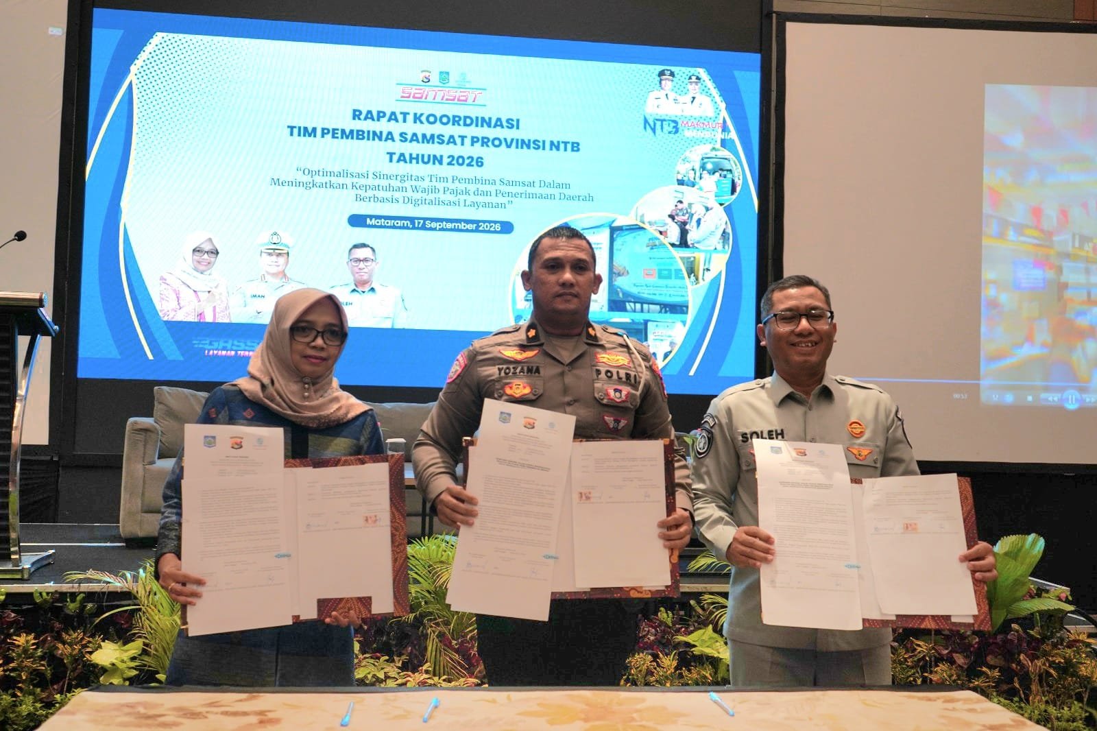 Jasa Raharja NTB Hadiri Rapat Tim Pembina Samsat, Perkuat Koordinasi Antarinstansi