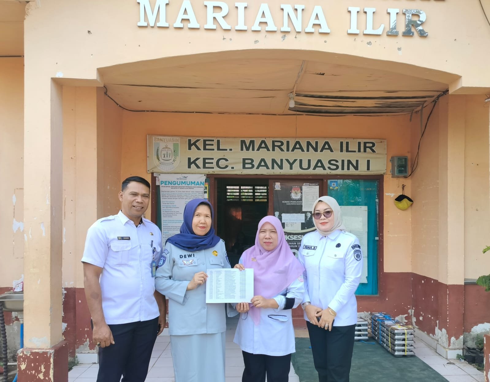 Samsat Banyuasin II dan Jasa Raharja Gandeng Pemdes Mariana Ilir Optimalkan PKB dan SWDKLLJ