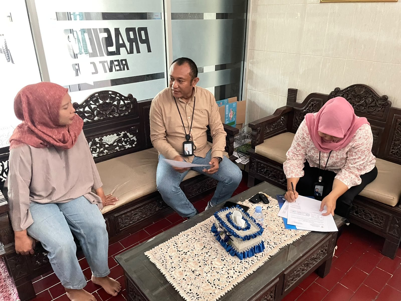 Menata yang Berubah, Menjaga yang Tercatat, Jasa Raharja Hadir melalui SIGAP Instansi di PT Prasindo Dwijaya        